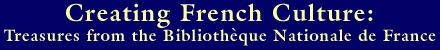 Creating French Culture