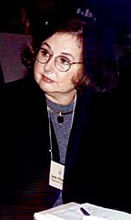 Sandra Maccarone of the Weekly Reader Corp., cosponsor of the "Letters About Literature" project.